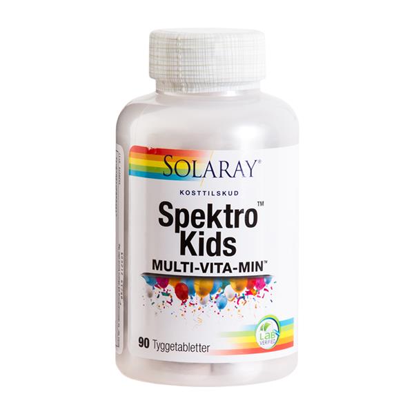 Spektro Kids Multi-Vita-Min Solaray 90 tabletter
